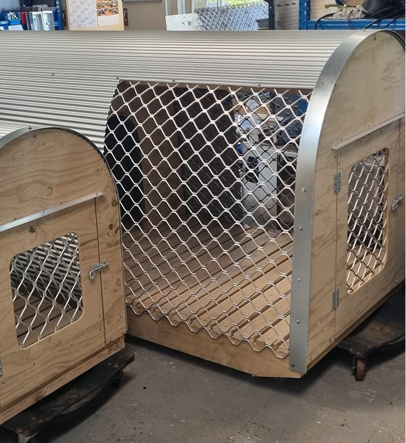 Curved Roof Kennels